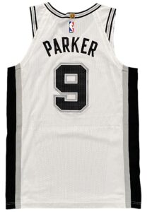 2017-18 Tony Parker San Antonio Spurs Game-Used Jersey