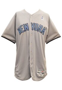 2017 Didi Gregorius New York Yankees Game-Used Father’s Day Home Run Road Jersey