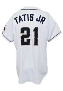 2017 Fernando Tatis Jr. MiLB San Antonio Missions Game-Used Home Jersey