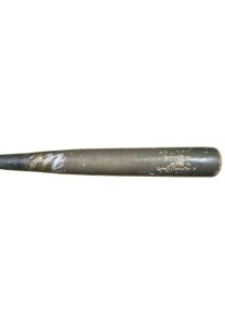 2017 Francisco Lindor Cleveland Indians Game-Used Bat