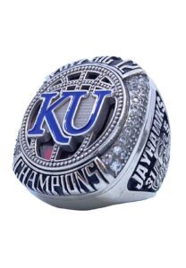 2017 Frank Mason III Kansas Jayhawks Big 12 Champions Ring