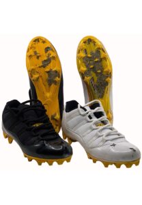 2017 Joe Haden Pittsburgh Steelers Game-Used Cleats