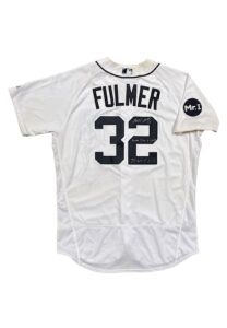 2017 Michael Fulmer Detroit Tigers Game-Used & Signed Home Jersey