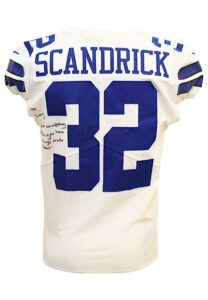 2017 Orlando Scandrick Dallas Cowboys Game-Used & Autographed Jersey