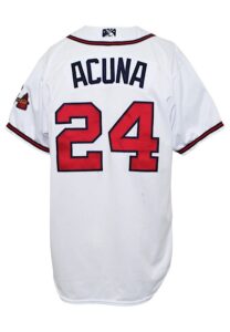 2017 Ronald Acuna Jr. Gwinnett Braves Game-Used Minor League Jersey