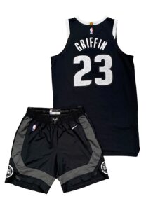 2018-19 Blake Griffin Detroit Pistons Game-Used “Motor City” Uniform