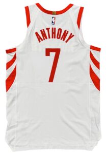 2018-19 Carmelo Anthony Houston Rockets Game-Used Jersey