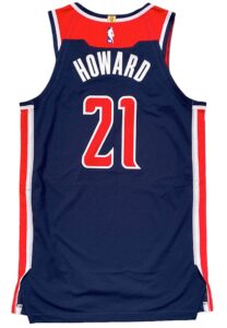 2018-19 Dwight Howard Washington Wizards Game-Used Jersey