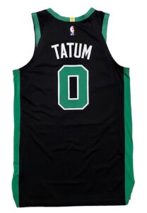 2018-19 Jayson Tatum Boston Celtics Playoffs Game-Used Jersey