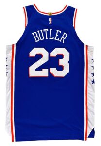 2018-19 Jimmy Butler Philadelphia 76ers Playoffs Game-Used Jersey