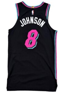 2018-19 Tyler Johnson Miami Heat Game-Used City Edition Jersey