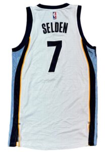 2018-19 Wayne Selden Jr. Memphis Grizzlies Game-Used Jersey