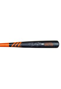 2018 Buster Posey SF Giants Game-Used & Signed Players Weekend Bat