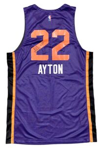 2018 Deandre Ayton Phoenix Suns Summer League Game-Used & Signed Jersey