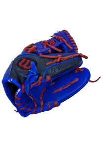 2018 Javier Baez Chicago Cubs Game-Used Glove