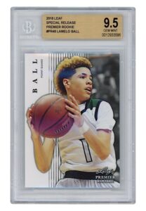 2018 Leaf Special Release Premier Rookie LaMelo Ball #PR48