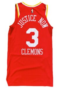 2019-20 Chris Clemons Houston Rockets Game-Used Jersey