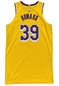 2019-20 Dwight Howard LA Lakers Game-Used Jersey