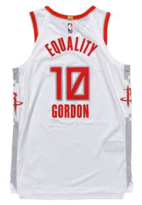 2019-20 Eric Gordon Houston Rockets Game-Used City Edition Jersey