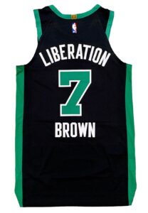 2019-20 Jaylen Brown Boston Celtics Game-Used “Liberation” Jersey