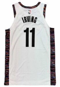 2019-20 Kyrie Irving BK Nets City Game-Used Jersey