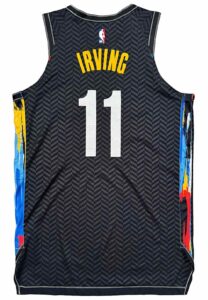 2019-20 Kyrie Irving Brooklyn Nets Game-Used Jersey