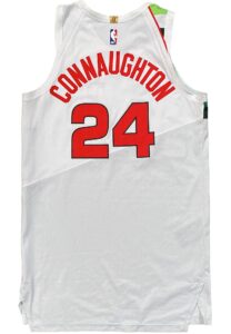 2019-20 Pat Connaughton Milwaukee Bucks Game-Issued Jersey