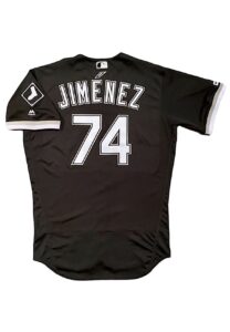 2019 Eloy Jimenez Chicago White Sox Rookie Game-Used Alternate Jersey