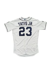 2019 Fernando Tatis Jr. SD Padres Rookie Game-Issued Jersey