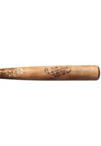 2019 Pete Alonso New York Mets Game-Used & Autographed Bat