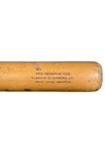 2019 Vladimir Guerrero Jr. Game-Used Minor League Bat