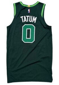 2020-21 Jayson Tatum Boston Celtics Game-Used Earned Edition Jersey