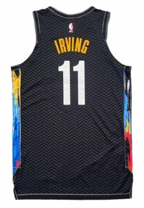 2020-21 Kyrie Irving BK Nets Game-Used Jersey