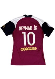 2020-21 Neymar PSG Match-Used & Signed Special Edition Jersey