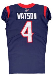 2020 Deshaun Watson Houston Texans Game-Issued Jersey