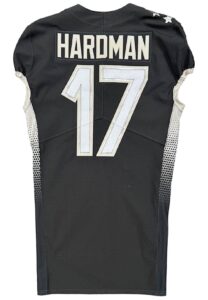 2020 Mecole Hardman Chiefs Game-Issued & Autographed Pro Bowl Jersey