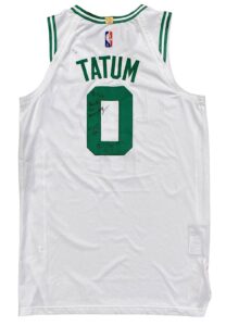 2021-22 Jayson Tatum Boston Celtics Game-Used & Signed Jersey