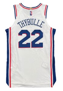 2021-22 Matisse Thybulle Philadelphia 76ers Player-Issued Jersey