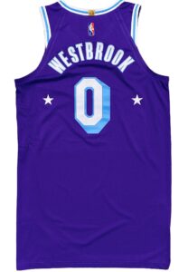 2021-22 Russell Westbrook LA Lakers Game-Used City Edition Jersey