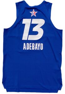 2021 Bam Adebayo NBA All-Star Game Opposite Team Game-Issued Jersey