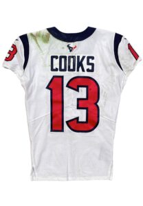 2021 Brandin Cooks Houston Texans Titans Game-Used Jersey