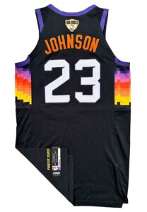 2021 Cam Johnson Phoenix Suns NBA Finals Game-Used Jersey