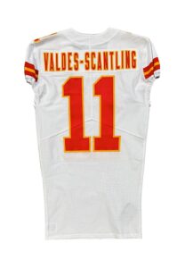 2021 Marquez Valdes-Scantling KC Chiefs Team-Issued Jersey