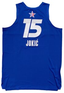 2021 Nikola Jokic NBA All-Star Game Opposite Team Game-Issued Jersey