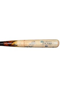 2021 Ozzie Albies Atlanta Braves Game-Used & Signed Multiple Home Run Bat