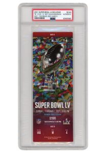 2021 Super Bowl LV Ticket Stub