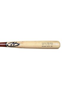 2022 Bobby Witt Jr. Kansas City Royals Rookie Game-Used Bat