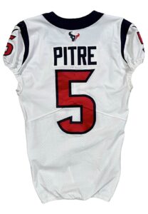 2022 Jalen Pitre Houston Texans Rookie Game-Used Jersey