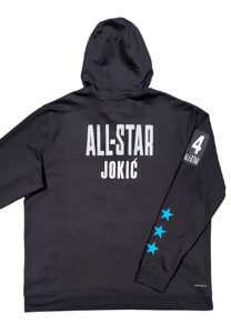 2022 Nikola Jokic NBA All-Star Game Player Worn Warm-Up Jacket