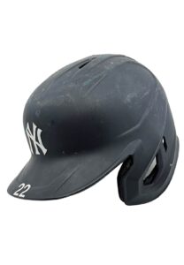 2023 Harrison Bader NY Yankees Game-Used Helmet